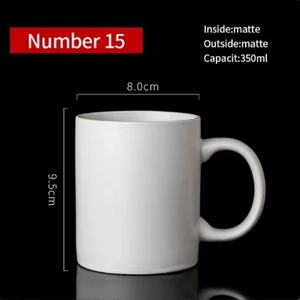 Canecas de Porcelana Brancas Beiges Personalizadas por Atacado, Ecológicas, Duráveis, de Grau Alimentício, Resistentes ao Calor, Personalizadas para Chá e Café - Product Image 4