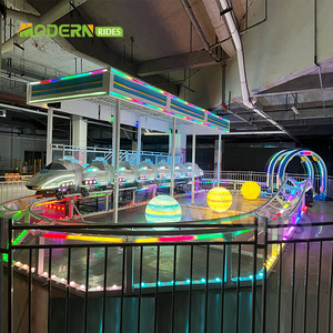 Équipement de parc d'attractions pour enfants : Montagnes russes à grande vitesse, train sur rail pour enfants, manèges Paradise à grande vitesse à vendre - Product Image 4