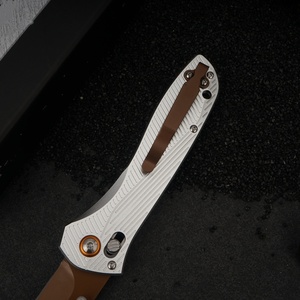 Cuchillo Plegable de Acero Inoxidable BM710 con Hoja de Punta Caída y Perilla de Pulgar, Cuchillo de Bolsillo de Grado Industrial para Uso Exterior, ODM OEM - Product Image 2