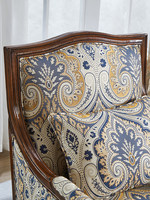 Fauteuil lounge en bois massif, fauteuil rembourré pour salon, fauteuil inclinable minimaliste vintage pour chambre à coucher, chaise de visiteur de bureau