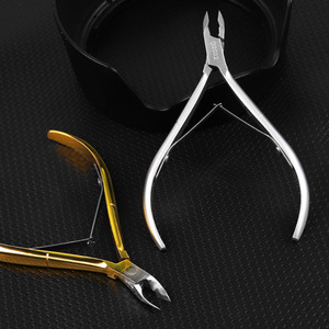 Coupe-cuticules en acier inoxydable, outil professionnel durable pour la manucure et la pédicure, pour salon - Product Image 6