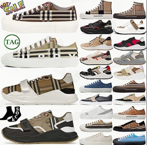 Baskets de luxe classiques à carreaux 2026, tige en tissu Fly Woven, semelle intermédiaire en coton, semelle extérieure en liège |   Chaussures de marche confortables pour hommes/femmes - Product Image 4