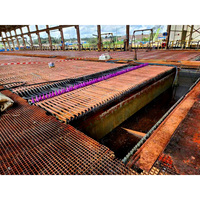 Usine de concentration de minerai d'oxyde de cuivre minerai de cuivre agitant la lixiviation par usine d'extraction au solvant avec extraction électrolytique