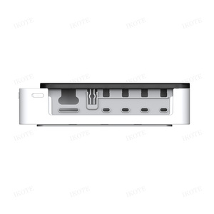 Penyangga Sikat Gigi Dinding 6 Slot UVC Terbaru dengan Jam LED dan Pengering Udara Panas, Sterilisasi Sikat Gigi untuk Rumah Tangga di Kamar Mandi - Product Image 3