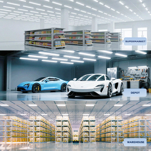 72W 80W 90W 100W V-Shape 120-130LM/W Integrated T8 LED Tube <b>Light</b> Aluminum Body for Shop Garage Warehouse <b>Workshop</b> Lighting - Product Image 6