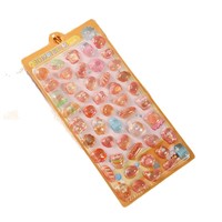 Autocollants pour enfants de style coréen de la marque GKZL, autocollants 3D en relief avec des gemmes en cristal, motifs de dessins animés mignons, décorations pour téléphone