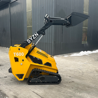 Mini-chargeuse sur chenilles Senyue T600, mini-chargeuse compacte à vendre