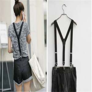 <span class=keywords><strong>Tirantes</strong></span> Elásticos de Color Sólido para <span class=keywords><strong>Hombre</strong></span> y Mujer, Negros, Azules, Rojos, Ajustables, para <span class=keywords><strong>Traje</strong></span> de Boda, Falda - Product Image 5