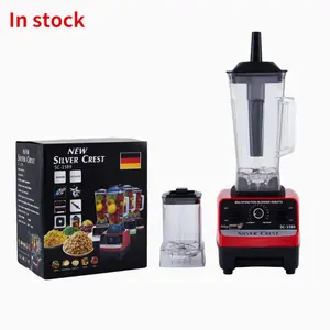 In Voorraad Fruit Smoothie Juicer Machine Keuken Keukenmachine Ijs Mixer En Zware Power Commerciële Elektrische Blender