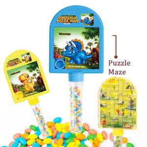 Phổ Biến Câu Đố Và Mê Cung Khủng Long Kẹo Đồ Chơi Kẹo Ngọt Ngào Đầy Bonbons Với Đồ Chơi Dulces Con Juguete - Product Image 1