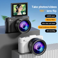 Nouvel appareil photo numérique économique V5 pour étudiants Micro Single CCD Rotating Screen Beauty Shots Party Selfies CMOS Sensor Element