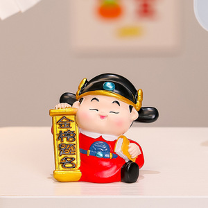 Little Scholar Ornament Resin <b>Desk</b> Decoration Student Gift For Success 2025 Style - Product Image 4