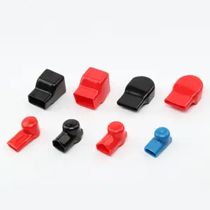 Battery Copper Bar Insulation Cap Terminal Rubber Cap Battery Protective Sleeve Square Plastic Cover