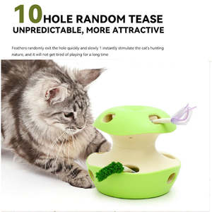 Nuevo Juguete para Gatos Recargable de Alta Calidad con Forma de Manzana, Juguete Eléctrico de Larga Duración con Palo para Molestar al Gato y Aliviar el Aburrimiento - Product Image 3