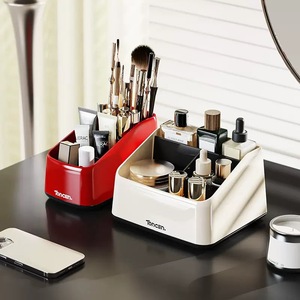 Toncen Desktop Stationery Organizer 18L Open Top With Compartments Office Storage <b>Box</b> - Product Image 3