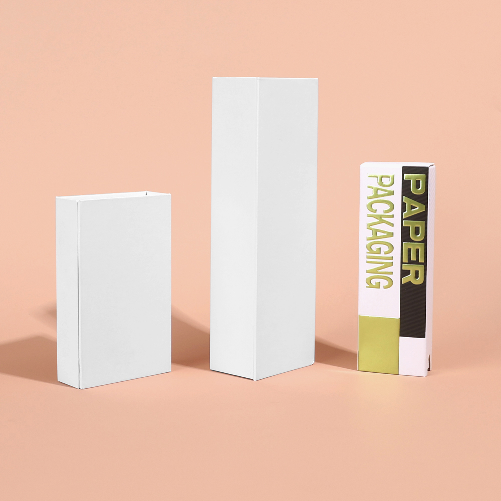 Branded White Paper Boxes Customizable Dimensions, Sealable Lid, Food-Safe, Perfect for Tea, Cosmetics, Candles Packaging