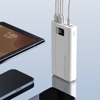 QYPB-290, Batería Externa de Alta Capacidad 20000mAh, Pantalla LED, Carga Rápida PD20W, Gran Venta