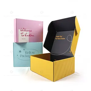 Manufacturer Color Printed Mailing Box Corrugated Custom Cardboard Box For Small Business