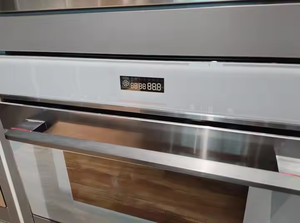 Lò nướng điện Tích hợp 24 "60cm, điều khiển cảm ứng, kính màu xám 2.5 feet khối 72L Lò nướng tường - Product Image 3