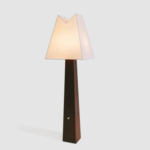 Minimalist Designer Floor Lamp Tall Wood Base Led Light Warm Tone <b>Indoor</b> <b>Lighting</b> - Product Image 4