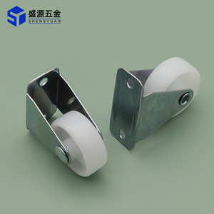 Roulettes pivotantes Shengyuan 1 pouce blanches silencieuses pour meubles industriels - Product Image 3