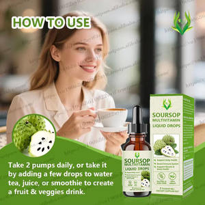 Gotas Líquidas de Guanábana de Marca Privada 60ml, Suplementos Multivitamínicos, Extracto Líquido de Guanábana en Gotas - Product Image 6
