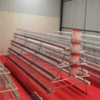 Cage à poulets en acier galvanisé à quatre niveaux BANGYUAN BYA, avec mangeoires automatiques personnalisables, nouvelle fabrication chinoise, garantie 3 ans