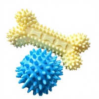 Jouet à mâcher pour chien, bâton à mâcher en silicone souple résistant aux morsures pour petits chiens et chiots