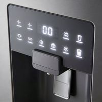 Panneau de commande en acrylique noir imprimé en soie, anti-rayures, avec écran LCD pour onduleur solaire et équipement électrique