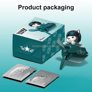 น้ำหอมปรับอากาศในรถยนต์รูปนักบิน น่ารัก ติดช่องแอร์ พร้อมเม็ดน้ำหอม <span class=keywords><strong>2</strong></span> ชนิด ตกแต่งช่องแอร์รถยนต์ - Product Image 6