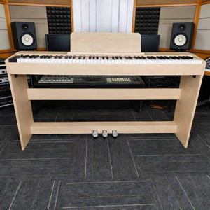Pianoforte Digitale Portatile Beisite S-183-2, 88 Tasti, Tavola Sonora in Legno Massello, Meccanica a Martelli Beffa, Custodia, Alimentazione USB per <span class=keywords><strong>Auto</strong></span>, French Dream Source - Product Image 1