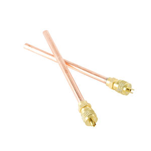 Válvula de Carga de Refrigerante Personalizada de 50mm 90mm, Válvula de Llenado Unidireccional de Latón para Bobina de Condensador de Aire Acondicionado - Product Image 5