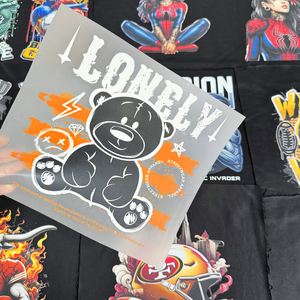 Wholesale Waterproof Washable Ready Custom Design <strong>Heat</strong> Dtf <strong>Transfers</strong> Printing Stickers for Clothing Custom All Designs Sticker - Product Image 4
