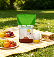 Sachet Doypack de 4 lb en Terre de Diatomée de Qualité Alimentaire Harris avec Pistolet à Poudre Offert