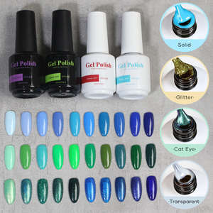360 Couleurs Vegan Glitter Cat Eye Magnétique Semi Permanent Label Privé UV Gel <span class=keywords><strong>Vernis</strong></span> À Ongles - Product Image 2