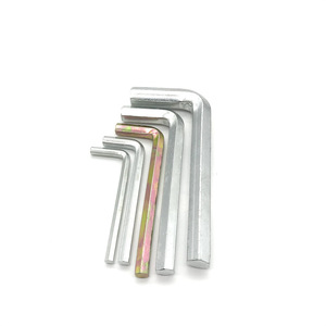 Clés Allen métriques Xin Accessories, finition chromée, acier Q235, forme en L, forgées, ensemble d'outils de bricolage - Product Image 3