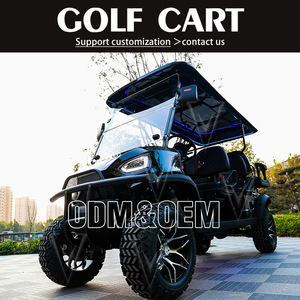 Carritos de golf eléctricos de <span class=keywords><strong>4</strong></span> asientos, carrito vintage con buggy a la venta bajo la parte china de 500, carro todoterreno - Product Image 3