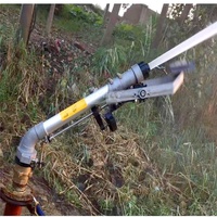 Cañón de riego de paisaje certificado Titans CE 360 rociador de pistola de lluvia rotativo para agricultura sistema de riego de tierras de cultivo