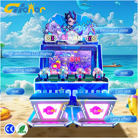 Machine de jeu de tir à l'eau à pièces de monnaie pour centre commercial, machine d'arcade, simulateur de jeu vidéo