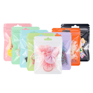 Bolsa de Plástico Transparente de Colores con Cierre Zip, Bonito Sachet de Material de Embalaje, Bolsas Ziplock Resellables - Product Image 4