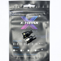 X-7SEVEN Ampoules LED Auto T10 W5W 194 Canbus Super Puissantes 6W, Ampoules LED Voiture Sans Erreur pour Éclairage Intérieur, Ampoules LED T10