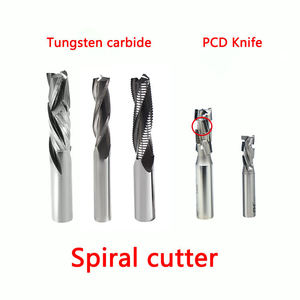 UP &DOWN Cut Two Flutes 2F Spiral Carbide Mill Tool Cutters for CNC <b>Router</b>, Compression Bit Wood End Mill Cutter Bits - Product Image 4