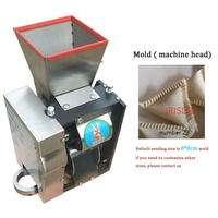 Machine à fabriquer des raviolis à moule interchangeable, machine commerciale à empanadas et samosas avec tête de moule personnalisée