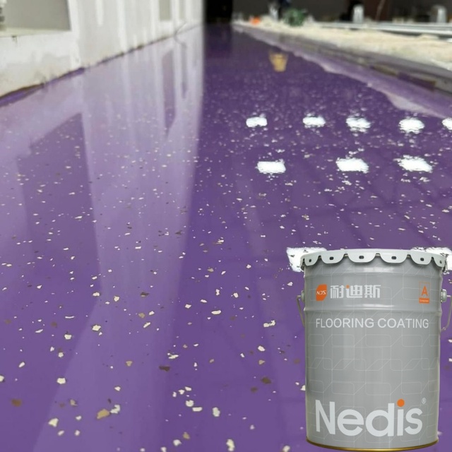 Epoxy Floor Coating Chemical-Resistant Wear-Resistant Anti-Slip Waterproof for Clean-Room Garage Factory Concrete