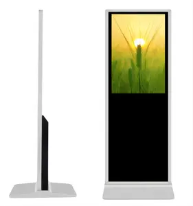 43 Inch Kisok Floor Standing 1920*1080 2K Or 3840*2160 4K Android Or Windows LCD Display Advertising Player