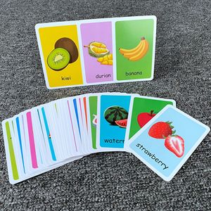 Tarjetas Cognitivas de Palabras en <span class=keywords><strong>Inglés</strong></span> para Bebés y Niños Pequeños, Personalizables, Coloridas, con Imágenes de Animales, Material Kraft Recubierto, Material Didáctico Preescolar - Product Image 4
