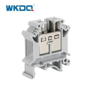 JUIK16 UK Conector Alimentación a través de instalación Montaje en riel Bloques de terminales Conexión de tornillo Nylon PA66 800V/101A NS 35/7.5 1-10 - Product Image 3