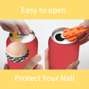 Wholesale Manual Easy Can <b>Opener</b> Colorful Soda Beer Lid Beverage Plastic Shields <b>Openers</b> for Coke Suitable Parties - Product Image 5