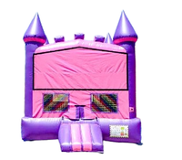 Château gonflable coloré en PVC 0,55 mm, taille et couleur personnalisables, utilisation intérieure/extérieure, marque Combo Bounce Reddy