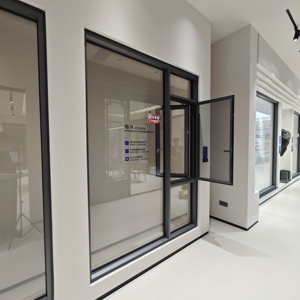 หน้าต่างบานเปิด UPVC ยุโรป Deioux ป้องกันเสียงรบกวน กันลม กันน้ำ - Product Image 5